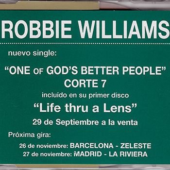 Life Thru A Lens (Promo - Espagne)