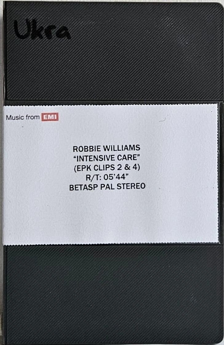 Intensive Care (EPK Clips 2 & 4) [UK] [Promo] [Betacam SP]