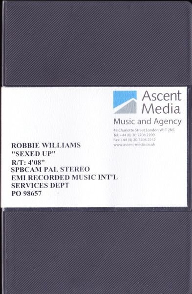 Sexed Up [UK] [Promo] [Betacam SP]