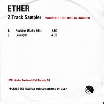 Ether (2 Track Sampler) [Europe] [Promo] [CD]