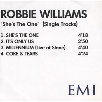 She's The One / It's Only Us (Promo 3)