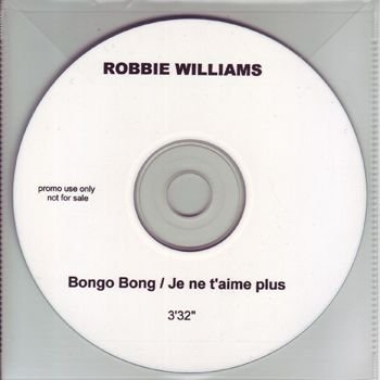 Bongo Bong And Je Ne T'Aime Plus [Europe] [Acetate] [CD] [1 titre]