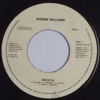 Rock DJ (Promo - 45 Tours)