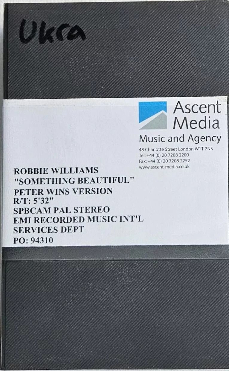 Something Beautiful (Peter Wins Version) [UK] [Promo] [Betacam SP]