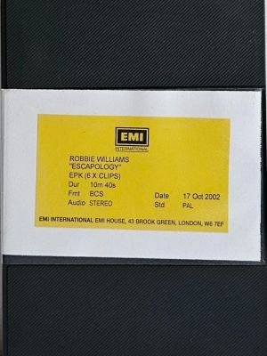 Escapology EPK [Promo] [Betacam SP]