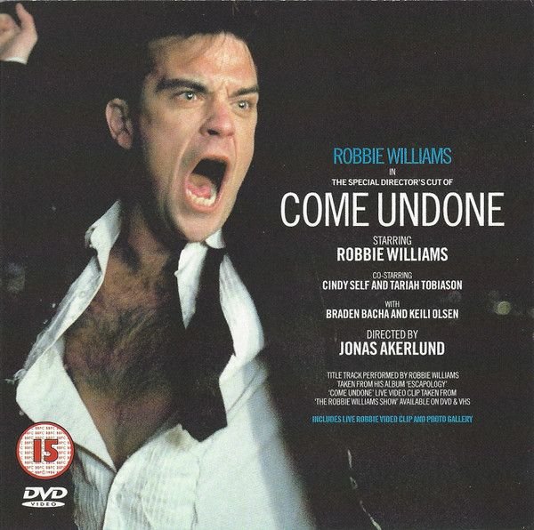 Come Undone [Europe] [DVD Single]