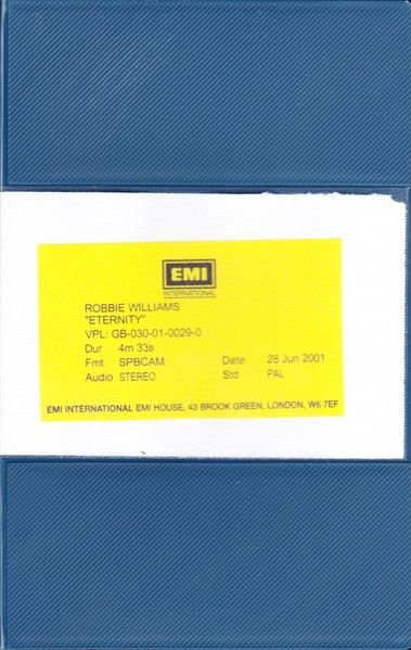 Eternity [UK] [Promo] [Betacam SP]